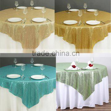 3MM Sequin Fabric Square Table Overlay