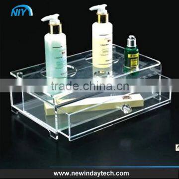 acrylic makeup organizer cosmetic organizer and Large Jewerly makeup storage Case Lipstick