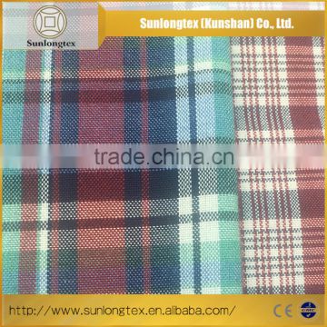 Plaid 180G/SM Polyester Rayon Top Quality Tr School Uniform Fabric