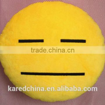 Cute smiling emoji pillows emoticon plush emoji Pillow cover