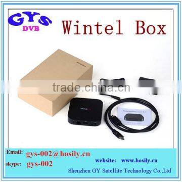 2015 Newest Wintel Box Win8.1 OS Free Internet TV Box