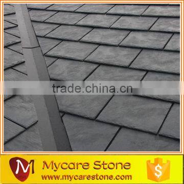 China Natural split surface black roofing slate tile