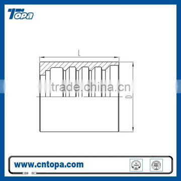 01300 Carbon steel hydraulic hose fitting ferrule SAE100