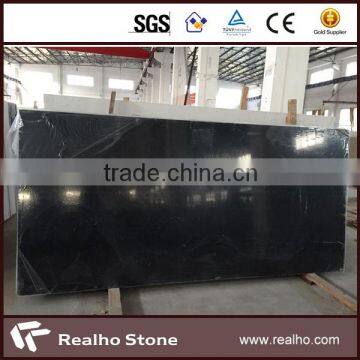 polished grey artificial quartz stone slab