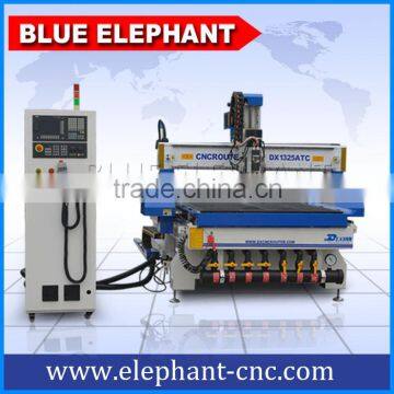 DX-1325 atc wooden door production line cnc router for carved wood