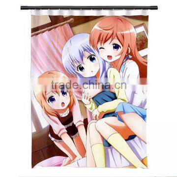 New Cocoa, Chino and Mocha - Is the Order A Rabbit Anime Japanese Window Curtain Door Entrance Room Partition H0478
