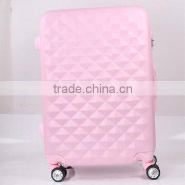 ABS trolley handle travel land luggage with four wheels