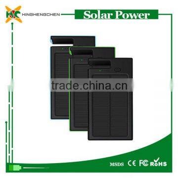 2015 new products solar charger rechargeable battery for mobile solar power bank