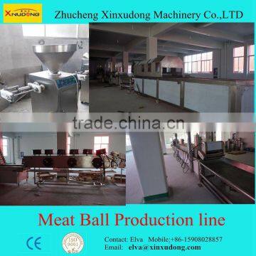 Meat Ball, Fish Ball Forming, Boiling Production Line photo-2