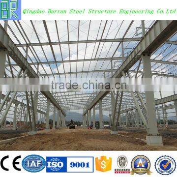 Prefabricated steel fabrication workshop layout
