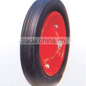 solid rubber wheel