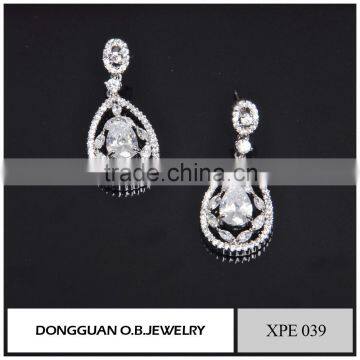 Fashion Imitation Jewellery/brass Earring Jewelry Hanging Stud Earrings photo-5