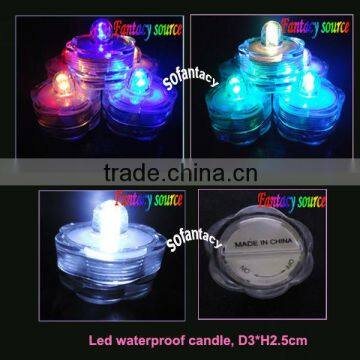 led candle tea light,led waterproof candle,led waterproof tea light