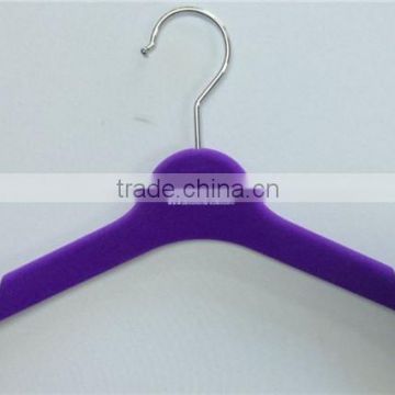 Long slips for dresses anti slip purple velvet hangers