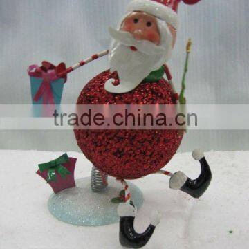 lighted christmas santa claus