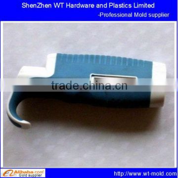 High precision syringe shell double injection mold