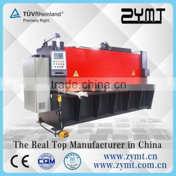 QC12k electric hydraulic sheet metal shearing machine