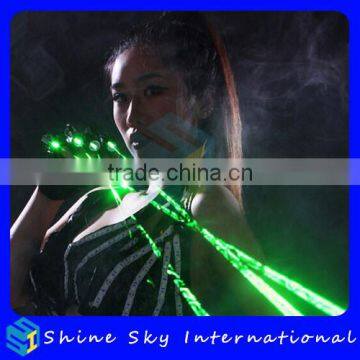 Real Laser Glove For Stage Dancing Half Glove With Battery