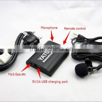 Yatour Bluetooth Cassette AMP3//USB Hands Free Car Radio Adapter/kit for VW/Skoda/AUDI/Seat>AVRCP BT Control/Recharge photo-2