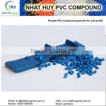 Flexible pvc compound for profile