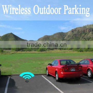 Smart magnetic wireless parking sensor for on-street parking lots