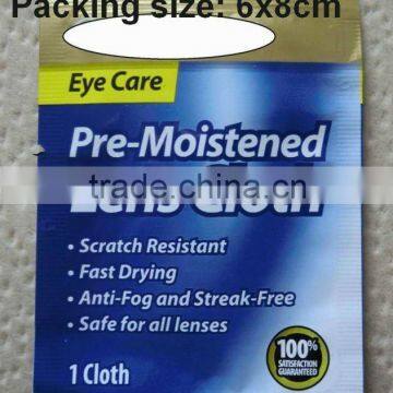 Monitor Cleaner, Individually Wrapped Lens Cleaner Wet Wipes, Dry Fast Without Streaks Left photo-5