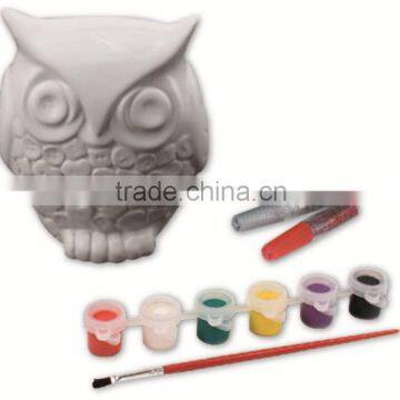 DIY Painting and Decorating Your Own Owl Bank For Kids photo-2