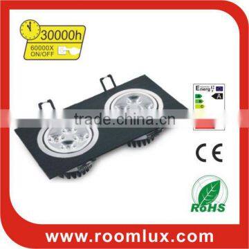 excellent downlight & ceiling light 2x4x1W ceiling hole 155x75mm