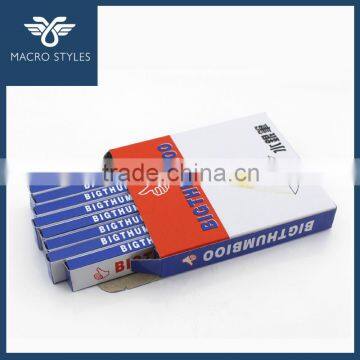 Metal silver refill pen for leather mark
