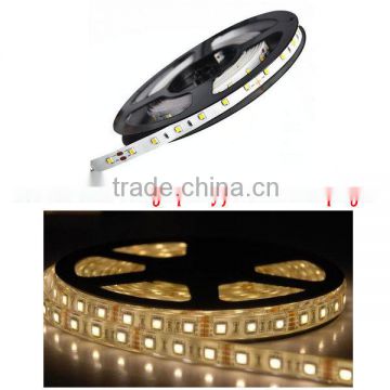 Waterproof Epistar 60LED SMD 2835 LED Flexible Ribbon Strip Light Warm White 12V 24V outdoor