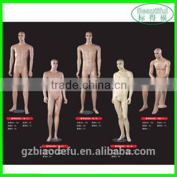 High quality movable fiberglass military mannequin