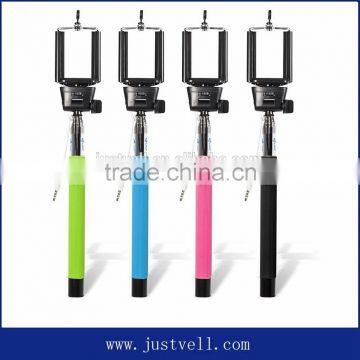 OEM selfie stick extendable monopod free sample custom logo