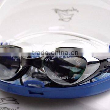 Best Plating Adult Anti-fog Waterproof UV Protective Swim Goggles