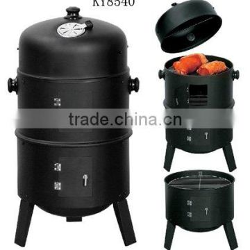 Smoking pellets Portable Charcoal Wood Smoker and BBQ Grill