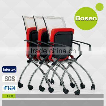 New Office Chair Design conference folding chair with Wheels