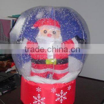 inflatable snow globe