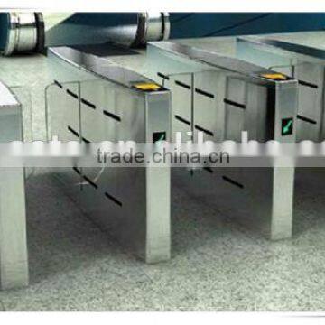 new design electronic half height ce approved barcode scanner turnstile gate