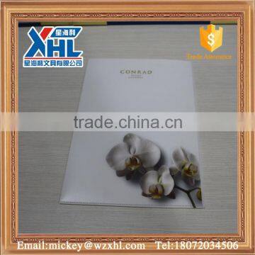 Factory derictly wholesale custom-made L shape a4 size file folder