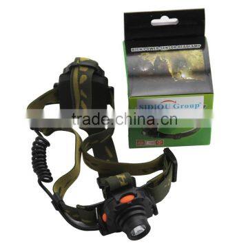 100M Distance Head Lamp 3* AAA Battery 900 Lumens LED Lamp IR Sensor Headlight Headlamp Lantern Flashlight Outdoor Camping photo-6