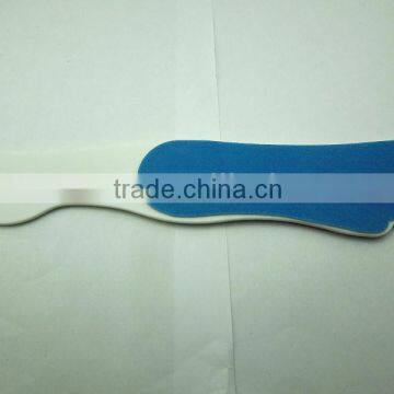 New color tow use Plastic Handle Foot Nail File