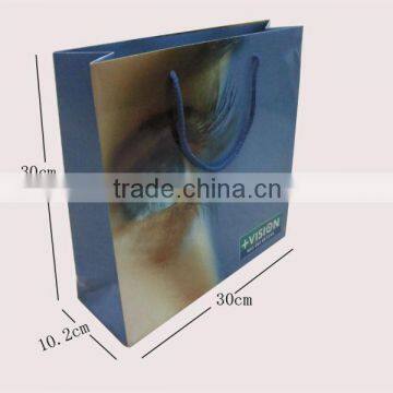 Fancy Design Paper Shopping Bags for Sunglasses Packaging Wholesale Made in China