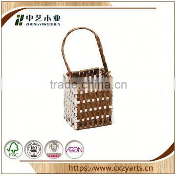 China Supplier china factory natural wicker basket no handles