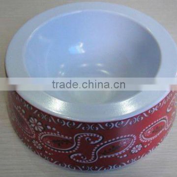 6"melamine dog bowl