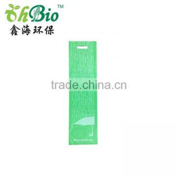 eco friendly product 100% biodegradable disposable plastic wet umbrella bags