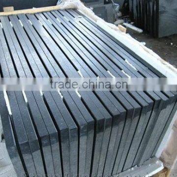 G684 Watery Spot Black Chinese Black Pearl Granite Tiles Slab Quarry Factory Owner photo-4