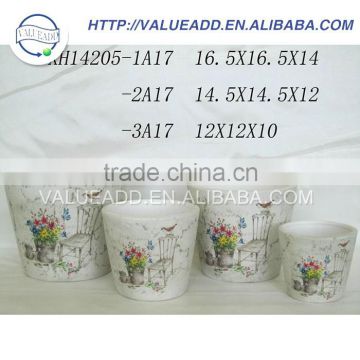 Best price ceramic novelty flower pots best sale online