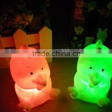 LED night light, colorful chicken night light