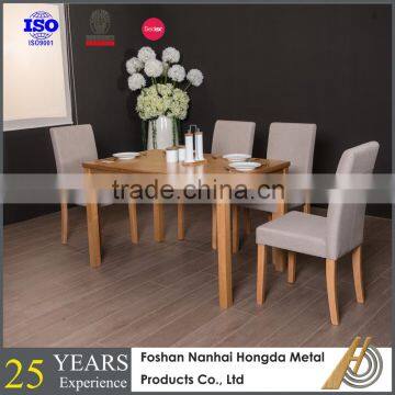 wooden rectangular dining table set