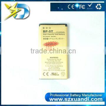 3.7V 2450mah genuine quality BP-5T gold label battery for 820 mobile phone