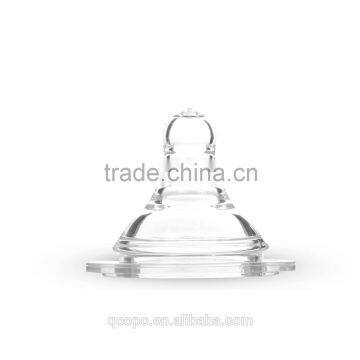 Wholesale EU Standard Food Grade Wide Neck Baby Bottle Feeding Nipple